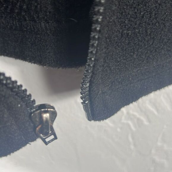 🔥 DENALI Fleece Full Zip Jacket - Black - Men Sz XL - *Zipper Flaw but Good - Picture 10 of 10